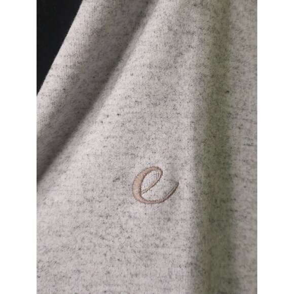 NWT Calme By Johhny Was Womens Pullover Mock Neck Sweatshirt Black/Gray Small - Picture 12 of 14